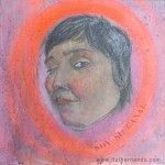Imagen Serie canal: soy su canal. Acrílico sobre lienzo, 2009. De itziar hernando urcullu