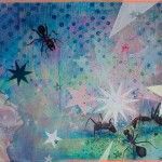 Estrellado Acrílico sobre lienzo. 145,5x97 cm. 2009. Itziar Hernando