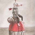 Ilustración libro "Faros sobre un mar de tinta" Mario Sanz Cruz itzihernando