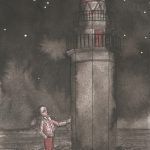 Ilustración libro "Faros sobre un mar de tinta" Mario Sanz Cruz itzihernando