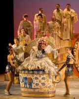 Foto montaje Quo Vadis? Música Ruperto Chapí Libreto Sinesio Delgado Dir. musical Manuel Coves Dir. Escénica Enrique Viana UC3M y CTE